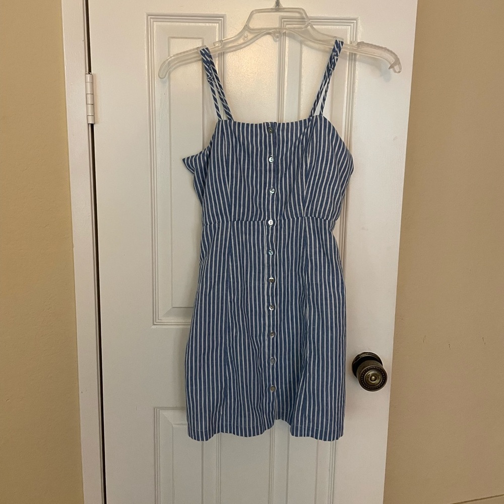 Girl’s Blue/White Dress
